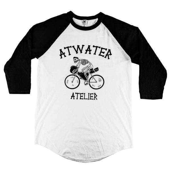 SKELETON RIDER BASEBALL TEE